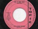 Little Willie Brown   Topic 223   rare blues 45   Hear