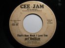 Northern Soul 45 ART WHEELER That's How CEE-JAM HEAR