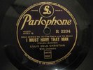 LILLIE DELK CHRISTIAN RACE PARLOPHONE R2234 - LOUIS