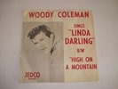 WODDY COLEMAN RARE DOO WOP PICTURE SLEEVE ONLY JEDCO