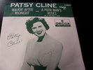 Patsy Cline-rare 45 w/PS Walkin after Midnight MINT