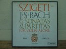 SZIGETI-BACH-6 SONATAS AND PARTITAS FOR VIOLIN SOLO-NM-