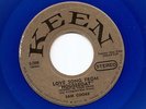 SAM COOKE Win Your Love KEEN RARE Stereo Blue Vinyl 45
