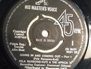 FELA RANSOME KUTI / NIGERIA AFRO BEAT - RARE SINGLE ?