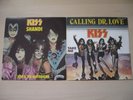 2 x Kiss vinyl 7' (France) 