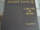 Jacques Rouvier (piano) Ravel -  French Box  3 LP Mint