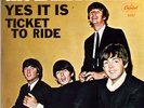 Beatles 45 Ticket To Ride '65 NM In Rare Picture Sleeve
