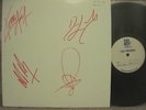 Slayer CHRIST ILLUSION - RARE AUTOGRAPHED TEST PRESSING