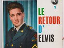 ELVIS Presley Le Retour D'Elvis Rare French 45 EP 86286