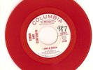 SIMON & GARFUNKEL-7' PROMO RED VINYL 45-(I AM A ROCK)66