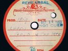 Elvis Presley rehearsal lacquer 78 