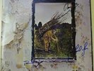 Led Zeppelin IV  LP 1971 Signed by 3 Band Members & COA