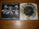 SATANIC WARMASTER/CLANDESTINE BLAZE-Split LP burzum war