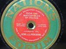 Gen'l J.J. Pershing - NATIONS FORUM - From the Battlefields of France - WWI
