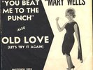 MARY WELLS 45 & PS YOU BEAT ME TO THE PUNCH - ON MOTOWN