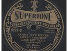 78 RPM RARE GENNETT SUPERTONE 9221 / EE-