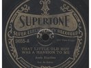 78 RPM RARE GENNETT SUPERTONE 9655 / EE-