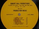 Robert Hall Production Music Rare NYC Library LP HEAR