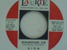 DION Runaround Sue DJ Promo 45 Laurie 3110 1961 RARE