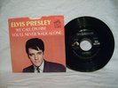 ELVIS PRESLEY 45 we call on him PICTURE SLEEVE pic PS