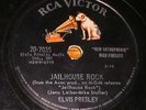 1957 Rock 78 rpm - ELVIS PRESLEY  Jailhouse Rock  RCA