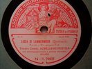 1924 FONOTIPIA AURELIANO PERTILE LUCIA di LAMMERMOOR
