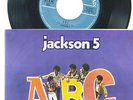 JACKSON 5-ABC-DIFF.YUGOSLAV PS 45rpm 1970-UNIQUE LABEL