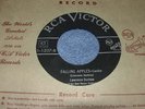 1950s LAWRENCE DUCHOW FALLING APPLE POLKA 45 RPM RECORD