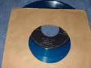 1950S LAWRENCE DUCHOW BLUE VINYL  POLKA 45 RPM RECORD