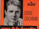RARE=UK=EP=EDDIE COCHRAN=NEVER FORGOTTEN=7