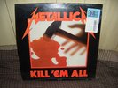Metallica Kill 'Em All LP unopened 1st megaforce copy