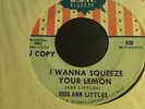Miss ann littles I wanna squeeze your lemon Blues