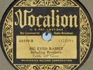 Stripling Brothers 78 RPM Wolves Howling E