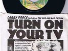 LARRY GROCE Turn on Your TV R. Crumb Sleeve Promo