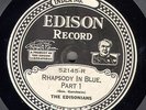 Edison Electric Diamond Disc #52145 - Rhapsody in Blue