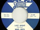 MAR - KEYS   LAST NIGHT   SATELLITE # 107 NM 45