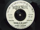 Northern Soul 45 STONEY JACKSON My Baby on Musicnote