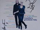 ROXETTE Don't Bore Us Greatest Hits UK ORG'95 SIGNED LP