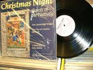 JOHN RUTTER CHRISTMAS NIGHT CAROLS LP RECORD
