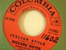 Richard Hayes Columbia 41802 Come On a My House