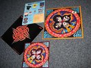 KISS EX/NM LP Rock And Roll Over shrink sticker insert