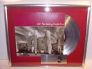 U2 The Unforgettable Fire platin Schallplatte goldene