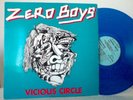 ZERO BOYS Vicious Circle LP 1987 reissue blue vinyl