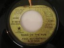 45 record, Paul McCartney & Wings promo Band on the Run