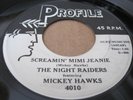 MICKEY HAWKS Screamin Mimi Jeanie PROFILE Rockabilly 45