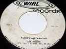 JOE WHITE TWIRL 45 RUDIES ALL AROUND .LISTEN