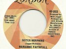 MARIANNE FAITHFULL RARE ROCKER SISTER MORPHINE LONDON 