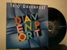 TRIO DAVENPORT - RARE FRENCH PIANO JAZZ LP