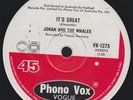 JONAH & WHALES 1966  AUSSIE 45  GARAGE BEAT IT'S GREAT