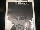 Phil Lynott Thin Lizzy Songs for while I'm away book